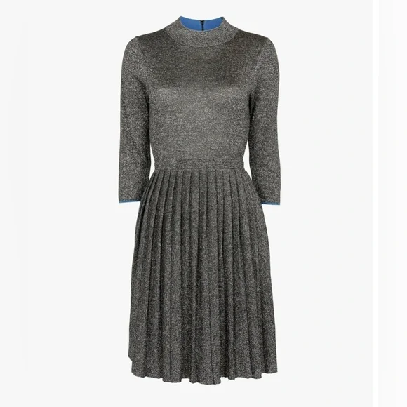 ted baker metallic dress Ted Baker | Dresses | Ted Baker Noaleen High Neck Knitted Metallic Dress